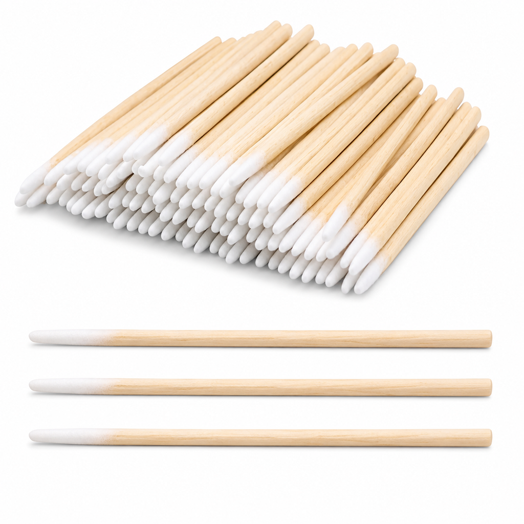 Wooden Eco-Friendly Micro Brush & Lip Brush