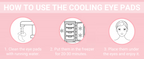 Stainless Steel Under Eye Cooling Pads