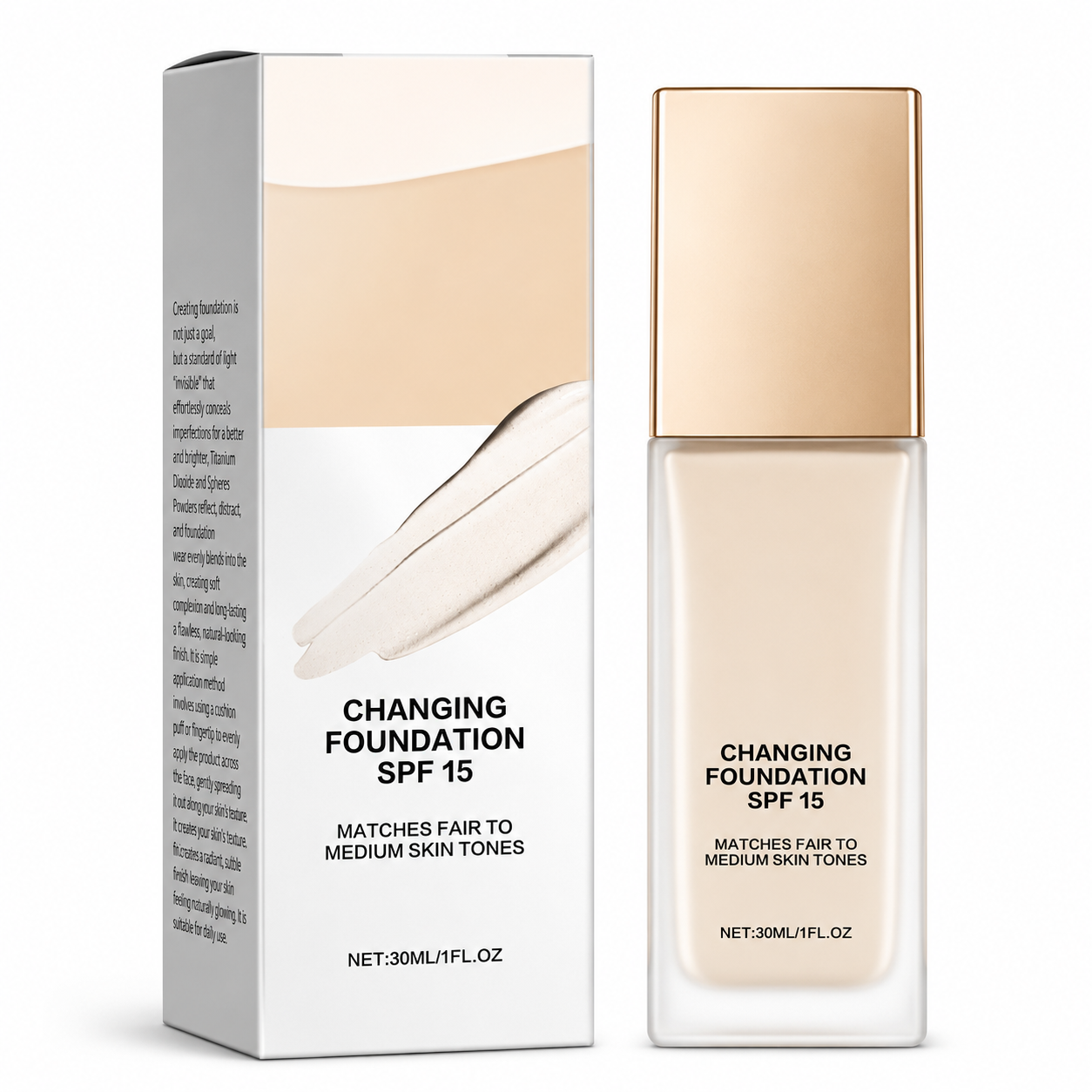 Colour Changing Liquid Foundation SPF 15