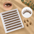 Brown Lash Clusters