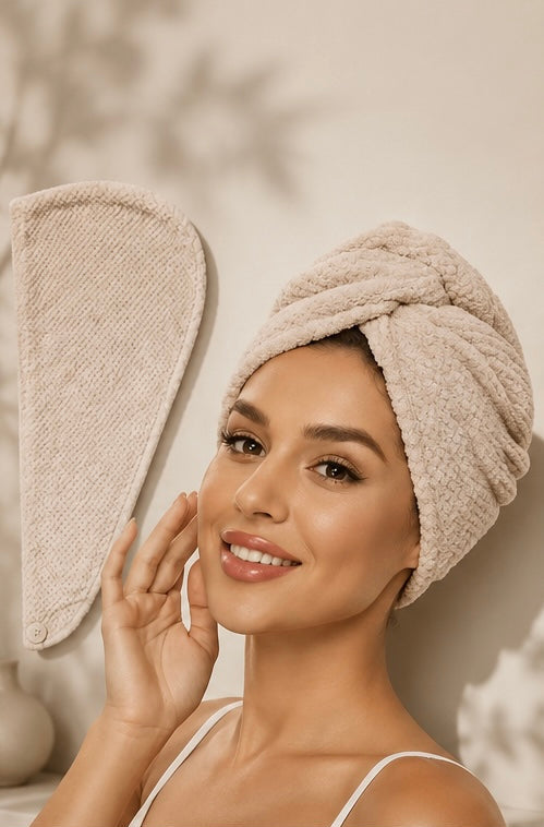 Microfiber Hair Towel Wrap