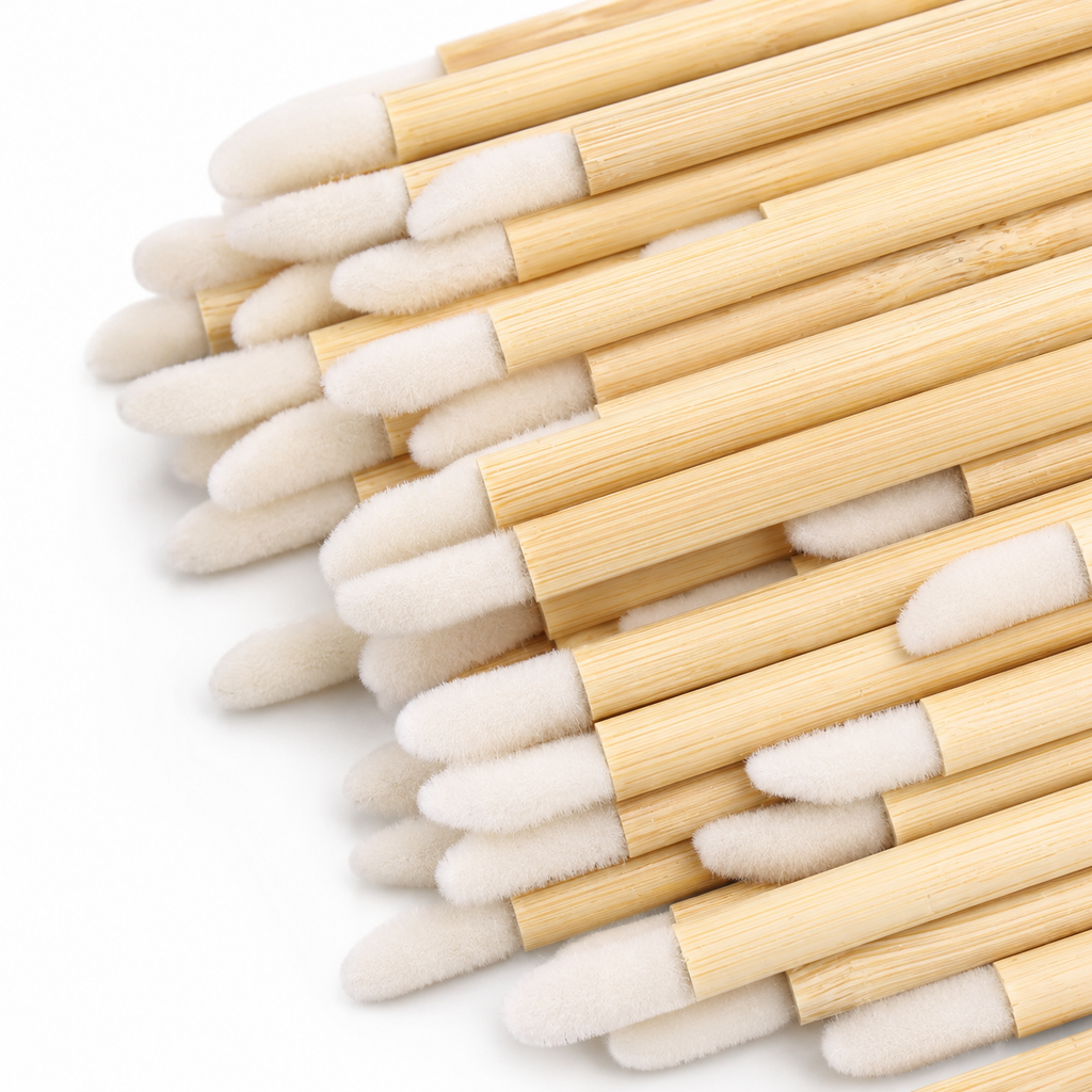 Wooden Eco-Friendly Micro Brush & Lip Brush
