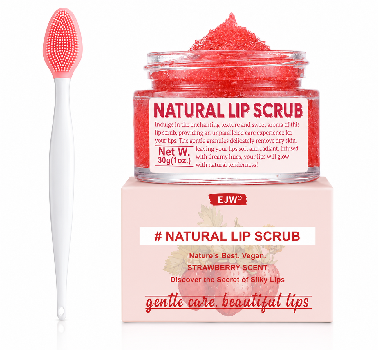 Natural Vegan Lip Scrub