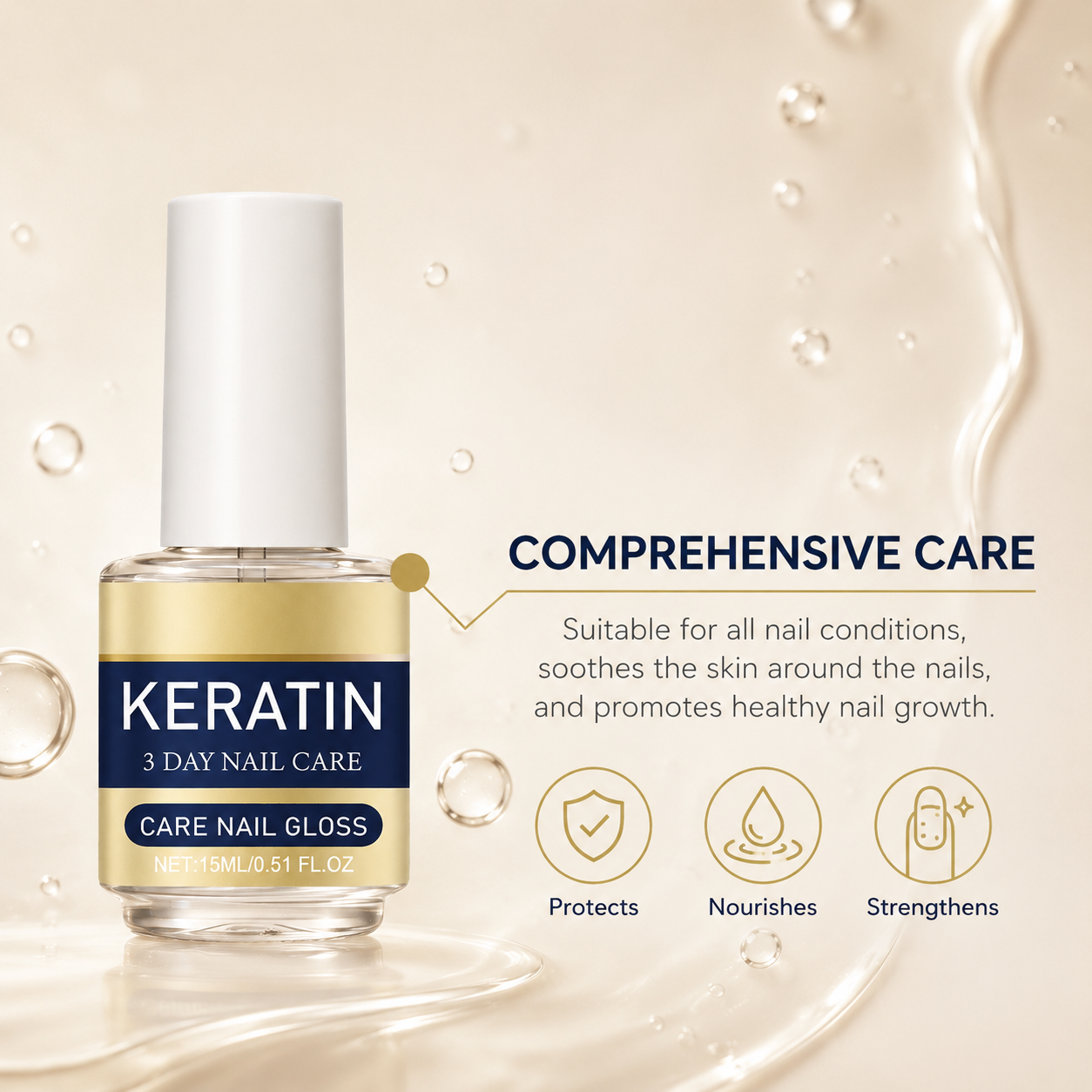 Strengthening Keratin Nail Oil