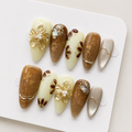 Handmade 3D Gel Press On Nail Sets