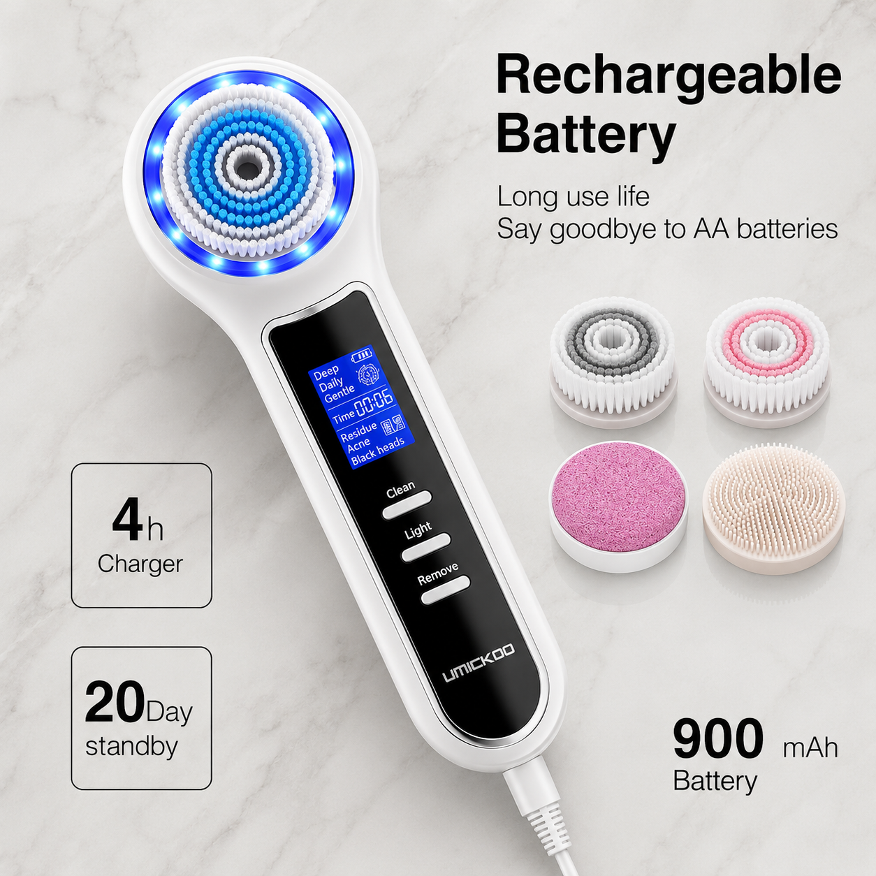 Multifunctional Facial Cleansing Brush