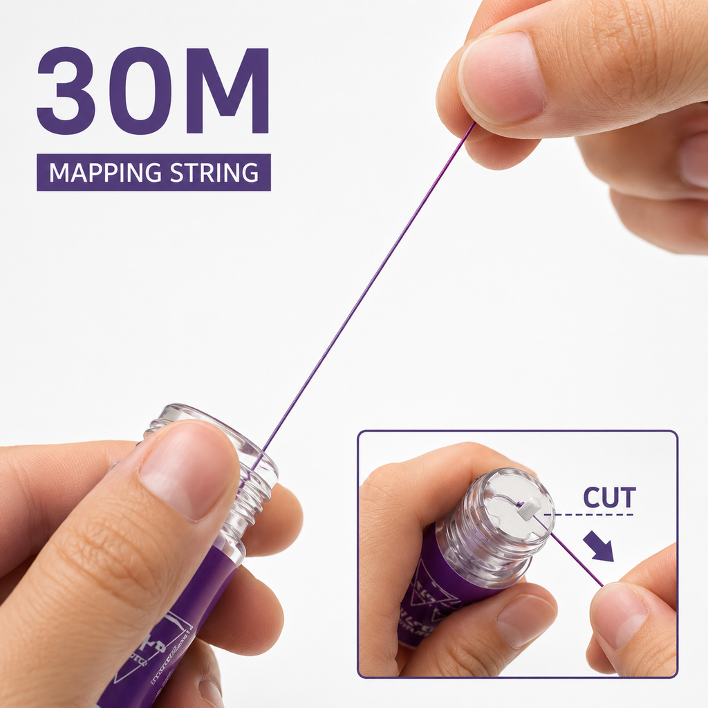 Pre-Inked Mapping String 30M