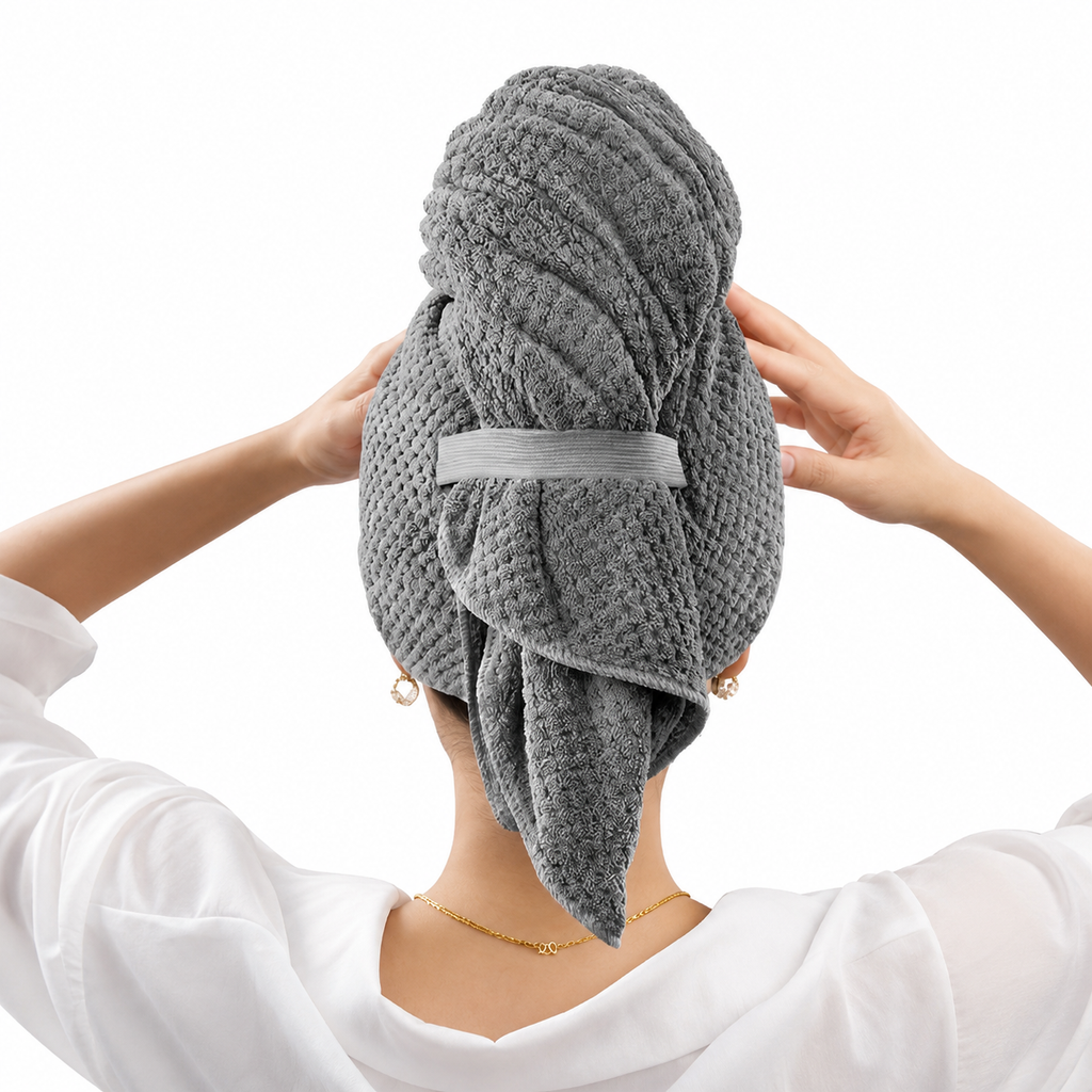 Microfiber Hair Towel For Long Hair