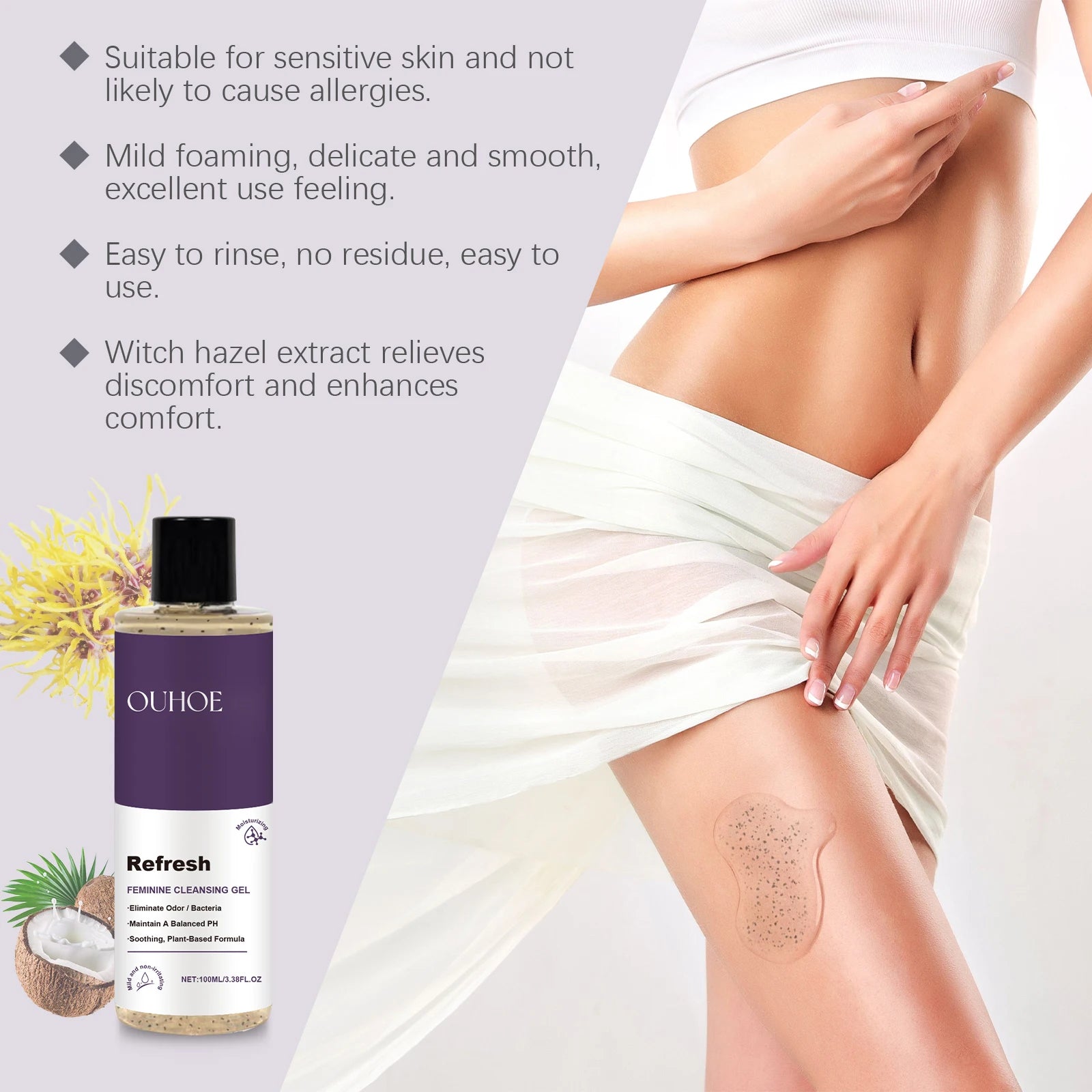 Feminine PH Balanced Wash Gel
