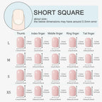 Handmade 3D Gel Press On Nail Set