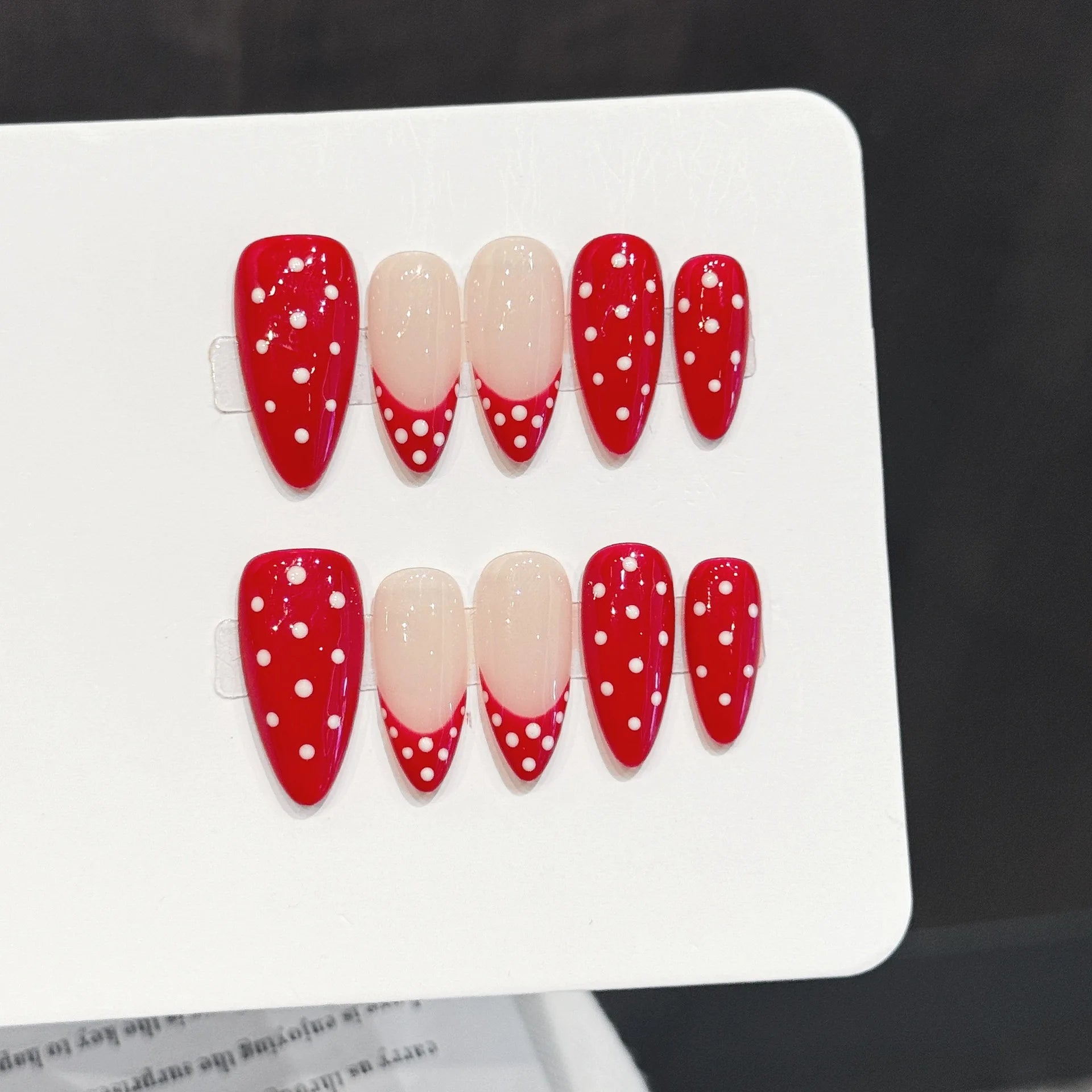 Handmade Gel Press On Nail Set