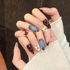 Handmade 3D Gel Press On Nail Set