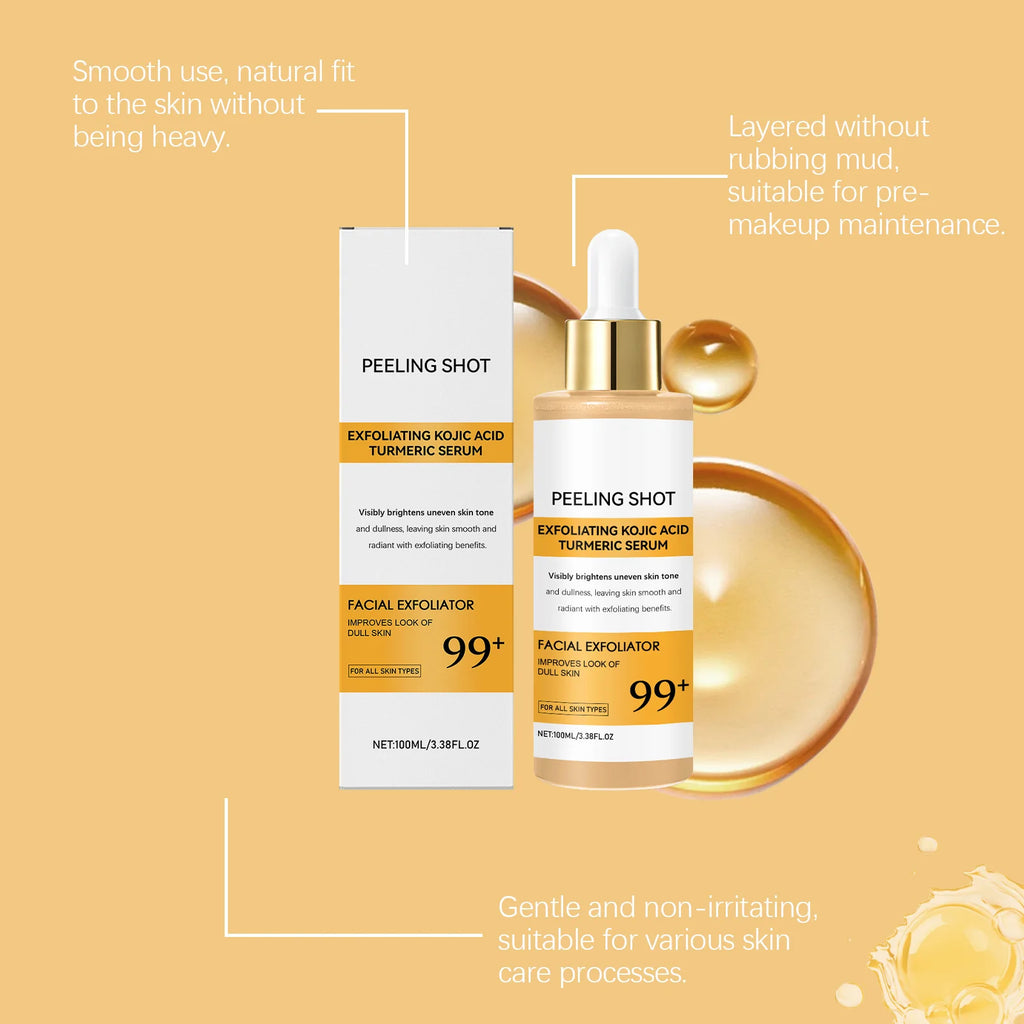 Kojic Acid & Turmeric - Peel Shot Serum & Spray