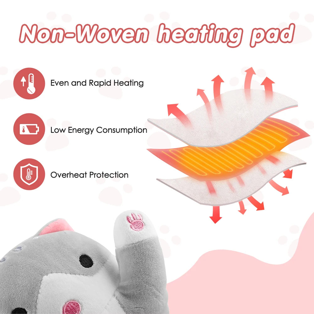 Adorable Electric Cat Heating Pad