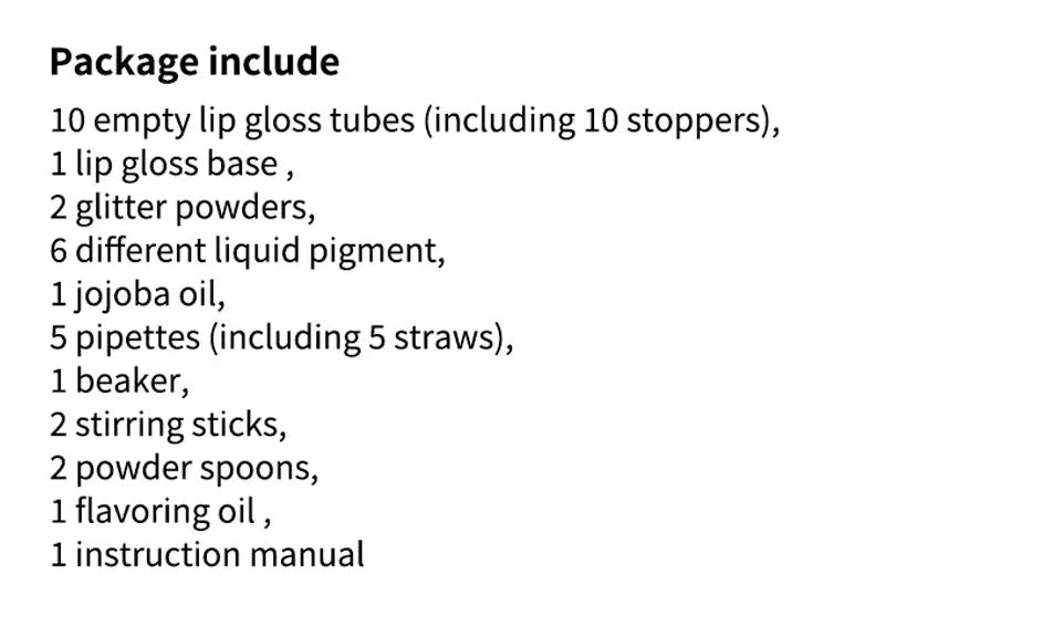 Kids DIY Lip Gloss Kit