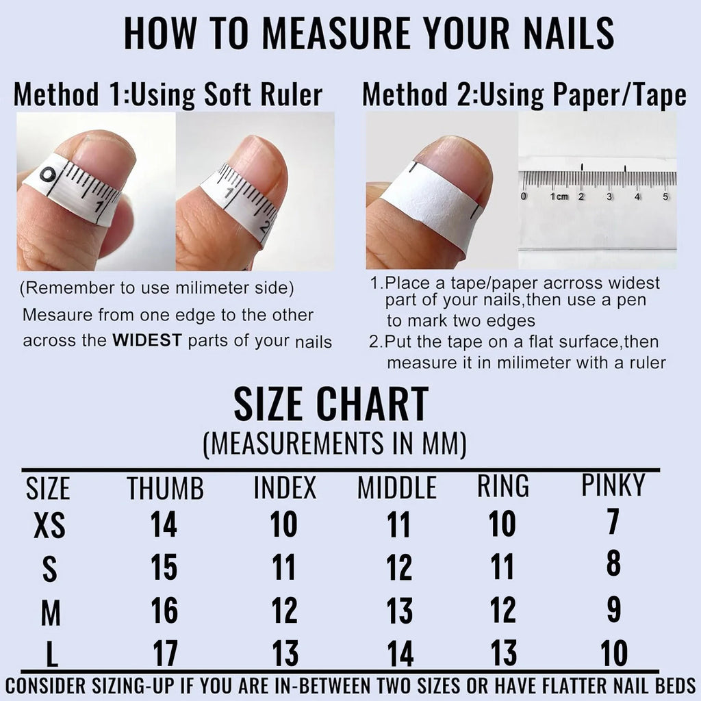 Handmade 3D Gel Press On Nail Sets