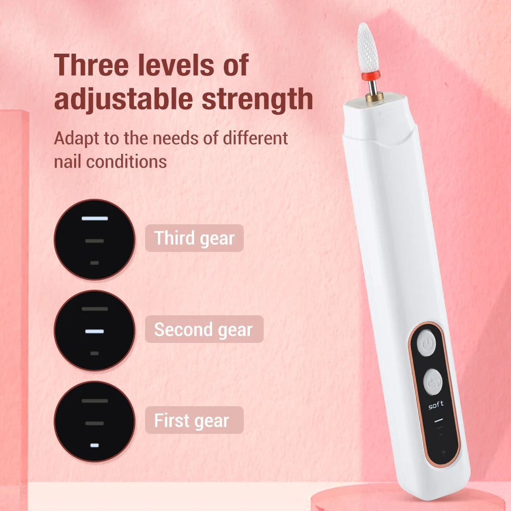 Electric Nail Drill Set - UV Lamp