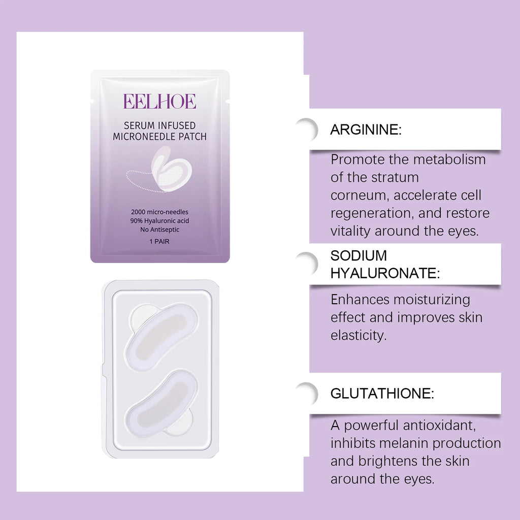 Collagen Microneedle Eye Patch