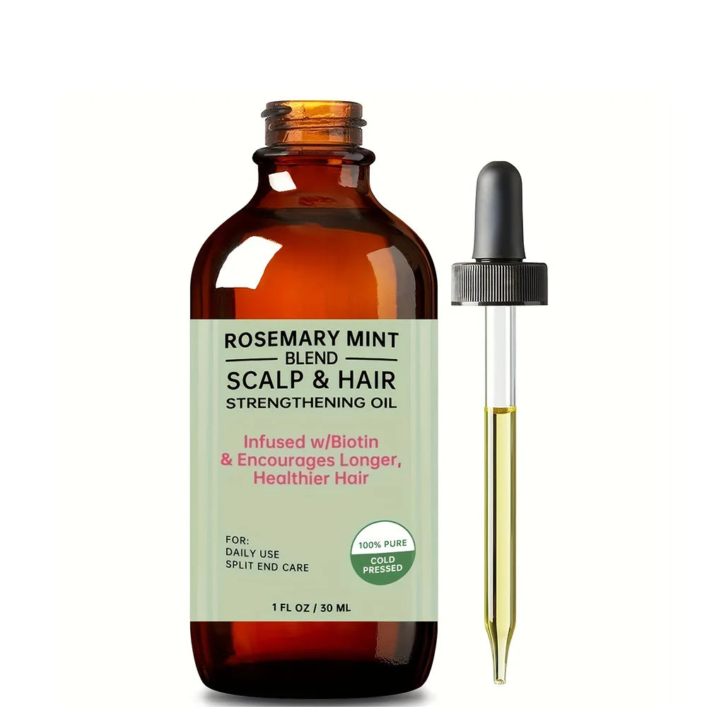 Rosemary Mint Biotin Hair Growth Oil