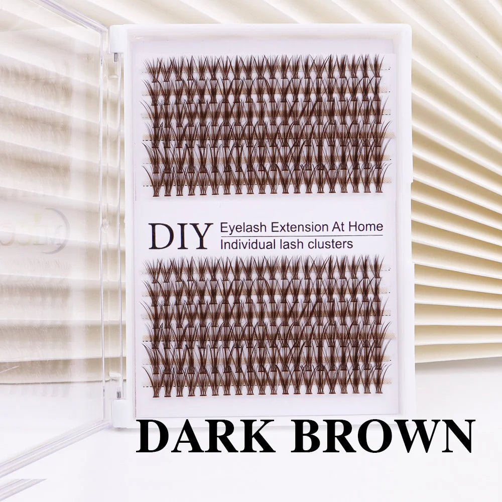 Brown Lash Clusters
