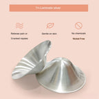 Tri-laminate Silver Nipple Shields For Breastfeeding
