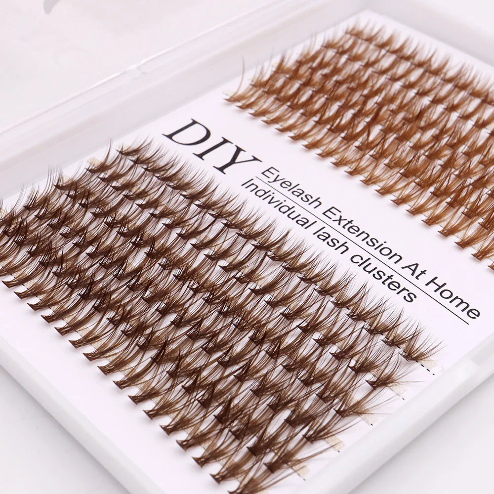 Brown Lash Clusters