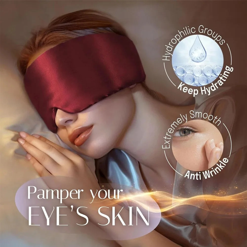 100% Mulberry Silk Sleep Eye Mask