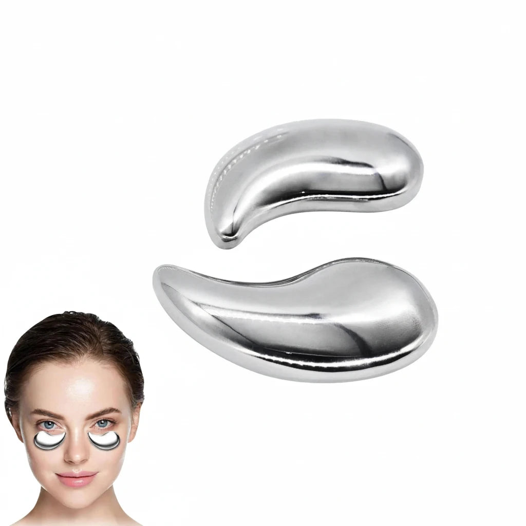 Stainless Steel Under Eye Cooling Pads