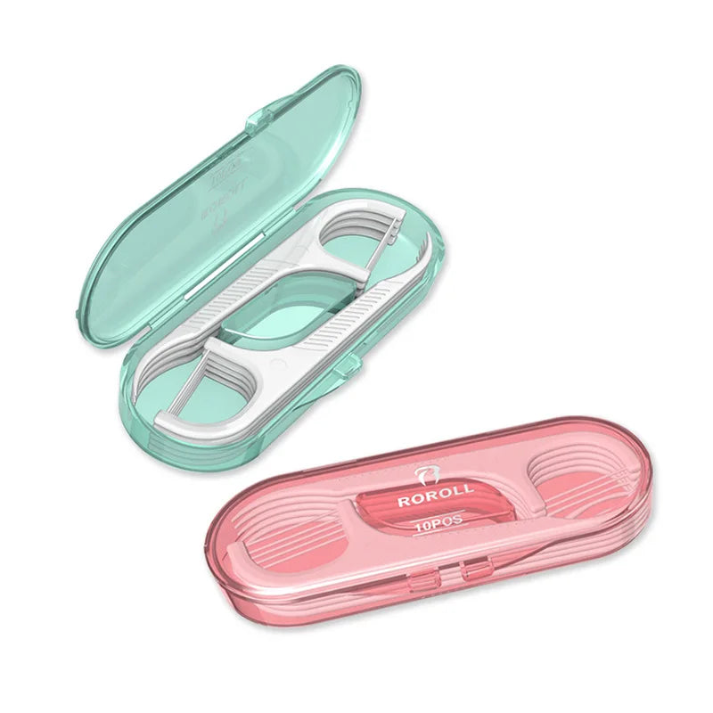 Portable Dental Floss Picks
