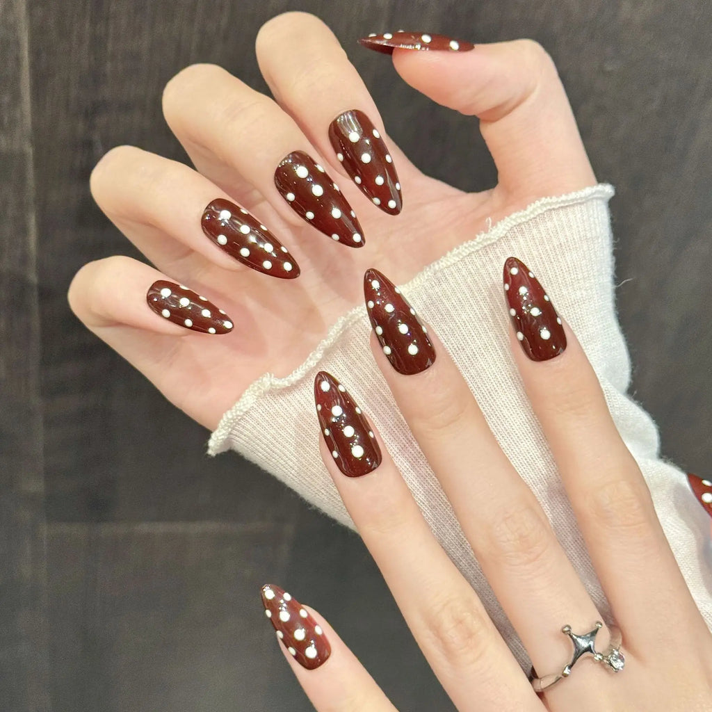 Handmade Gel Press On Nail Set