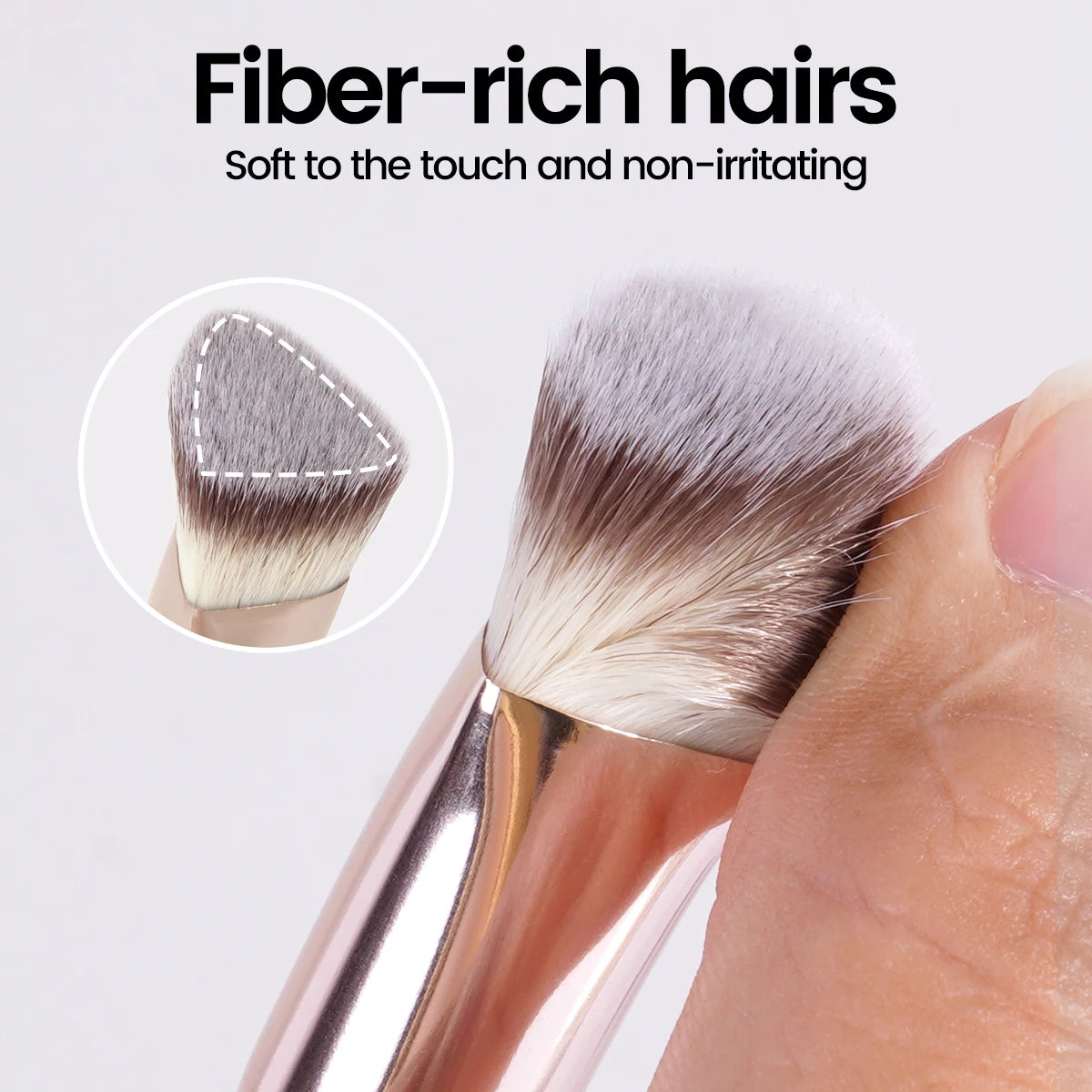 Triangle Under Eye Concealer Makeup Brush