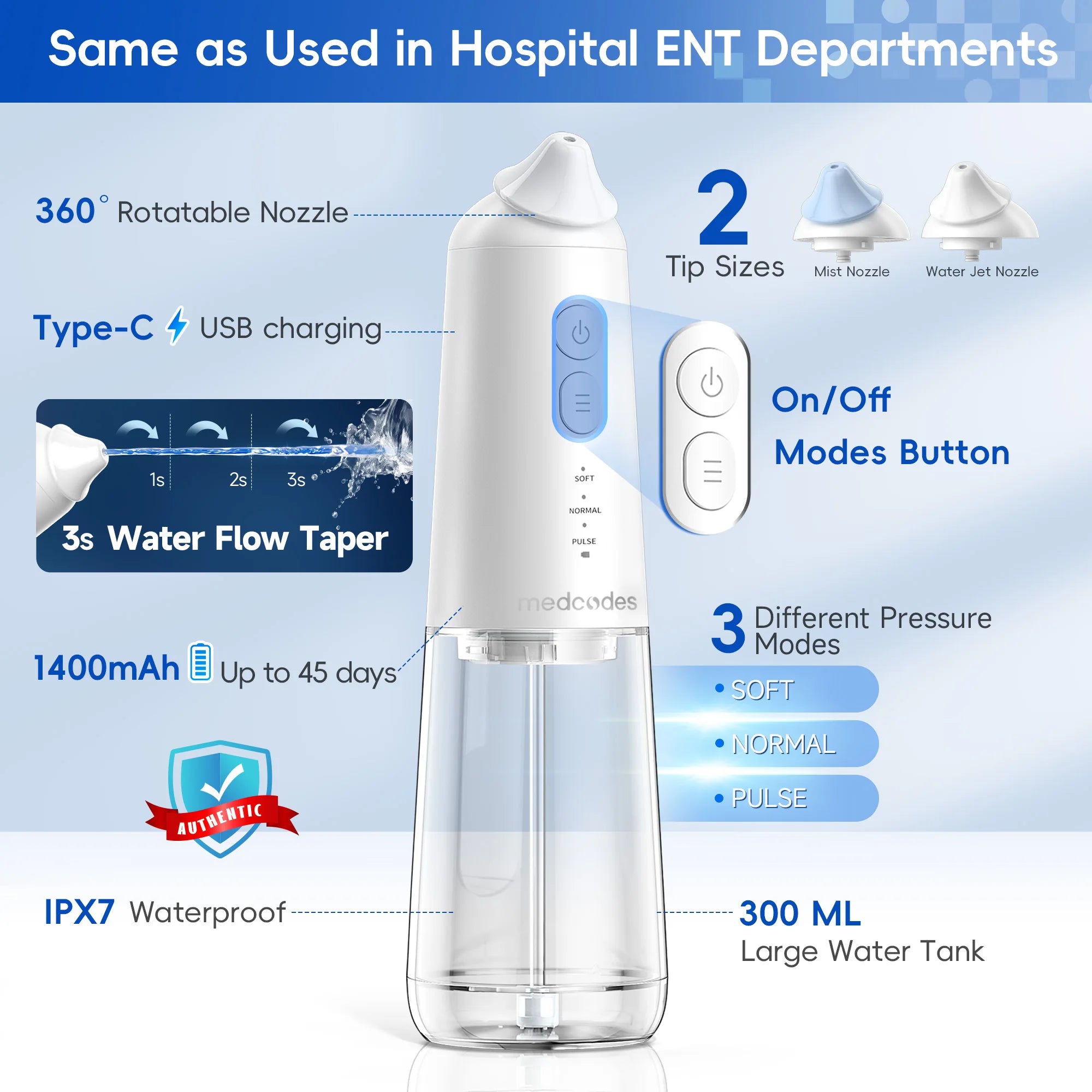 Pulsating Sinus Rinse Irrigator
