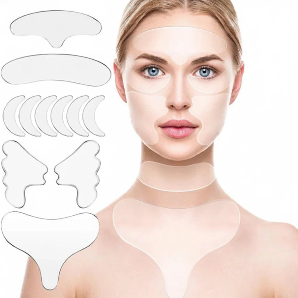 Reusable Silicone Face Patch Set