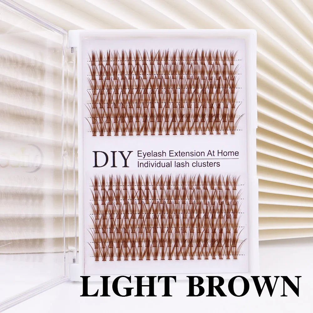Brown Lash Clusters