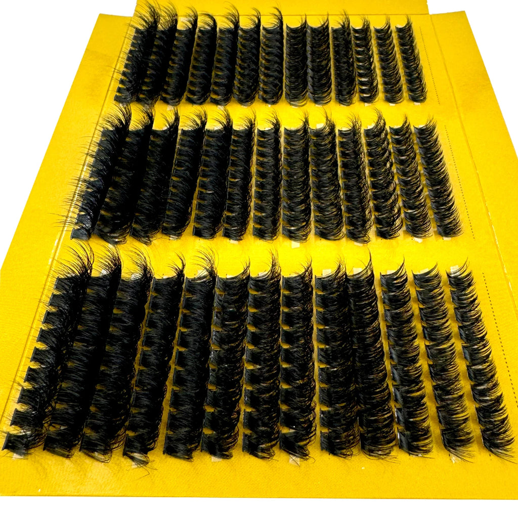 Fluffy 60C/D 80C/D 100C/D Lash Clusters