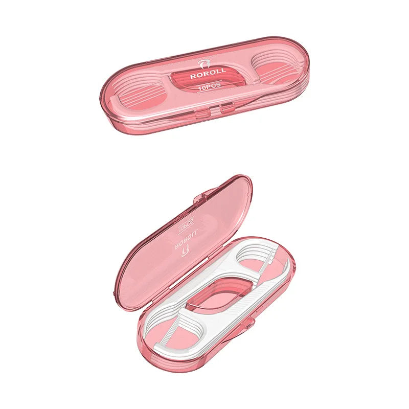 Portable Dental Floss Picks