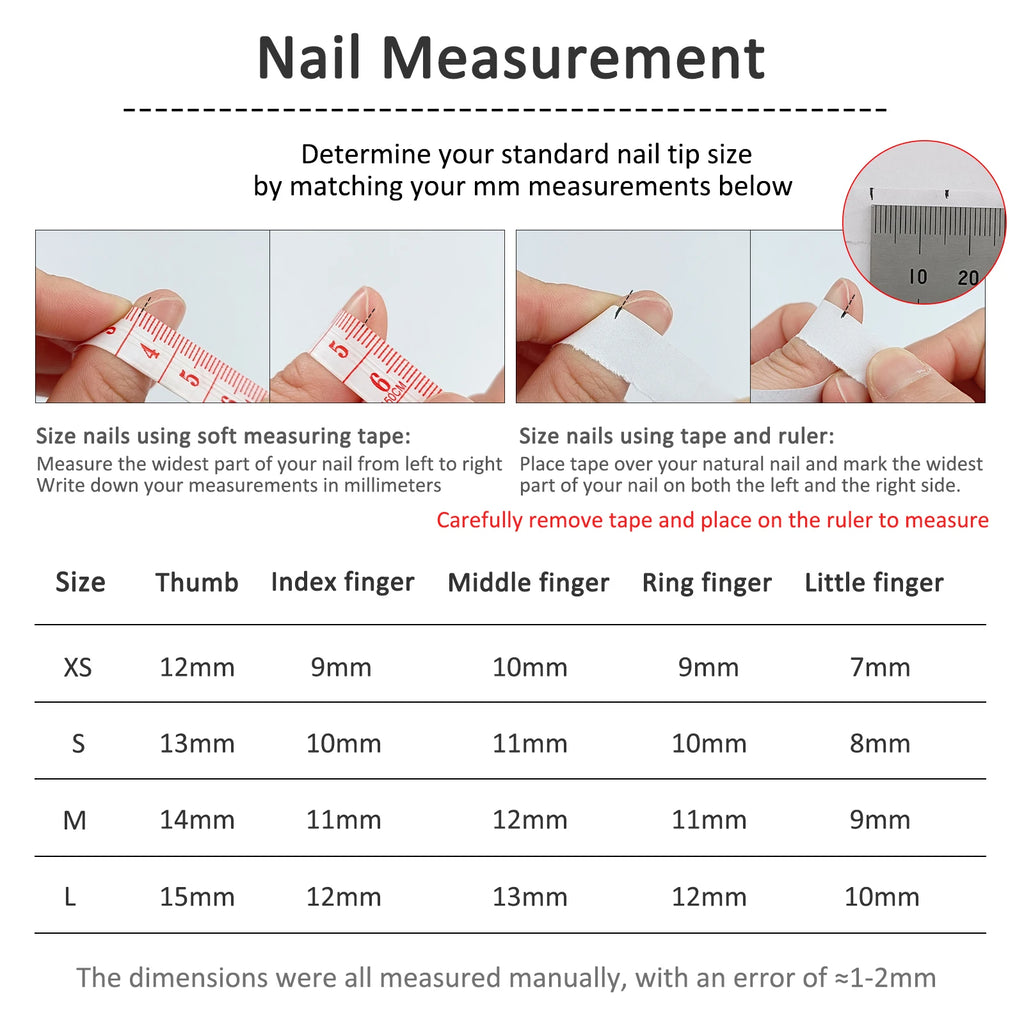 Handmade 3D Gel Press On Nail Set