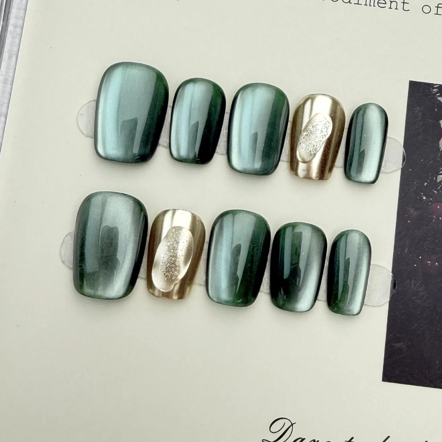 Handmade Gel Press On Nail Sets