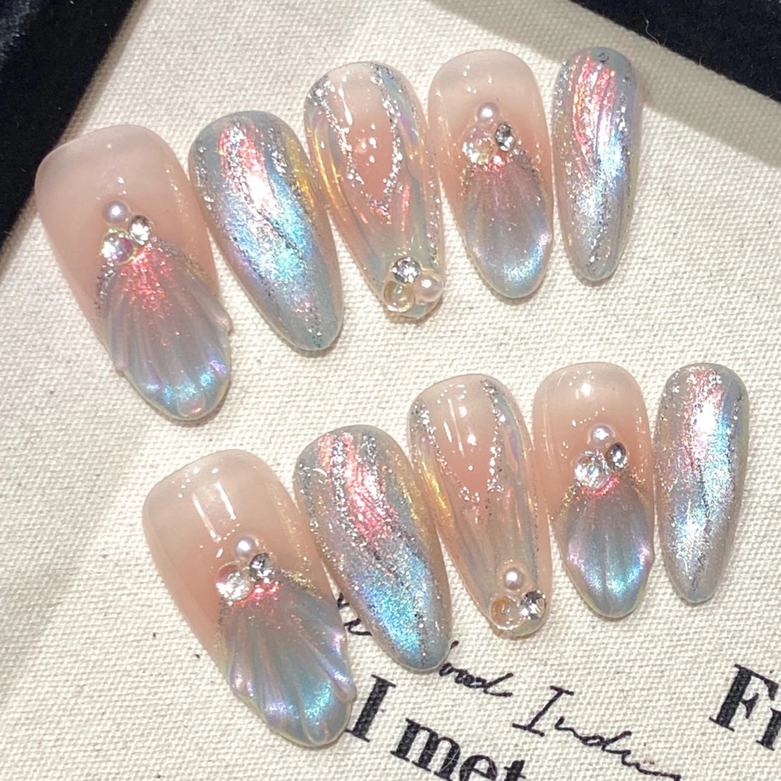 Handmade Press on Nails 10pcs
