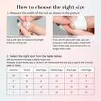 Handmade Gel Press On Nail Set