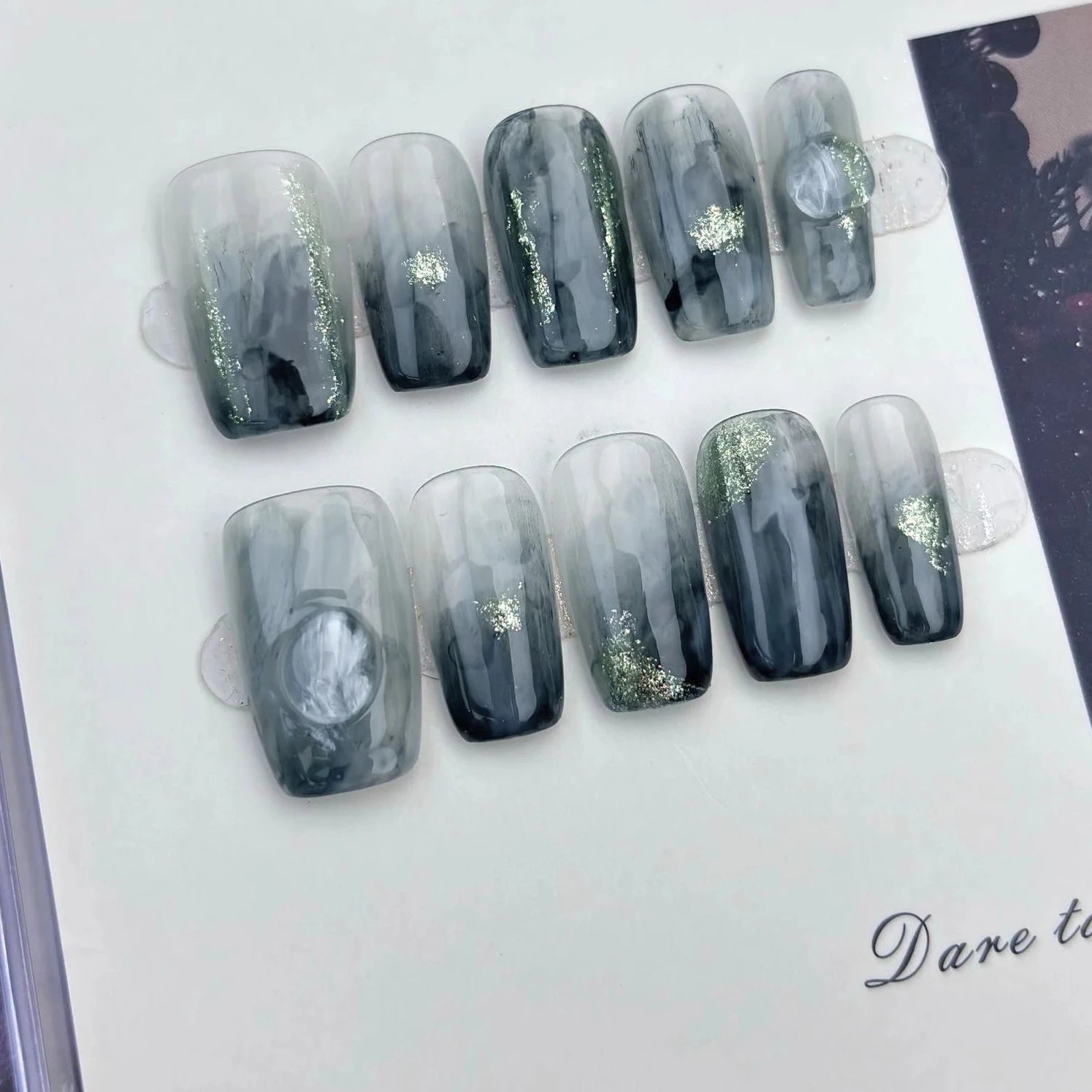 Handmade Gel Press On Nail Sets