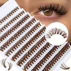 Brown Lash Clusters