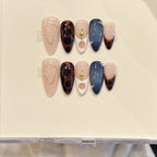 Handmade 3D Gel Press On Nail Set