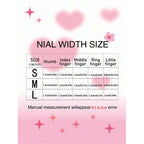 Handmade Polka Dot Gel Press On Nail Set