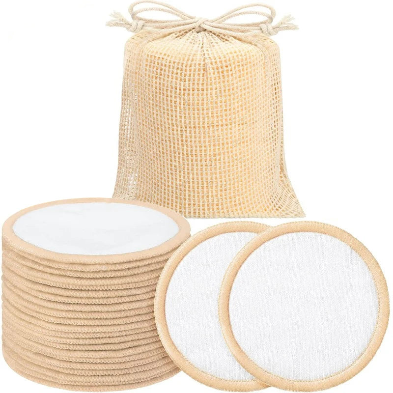 Reusable Natural Makeup Remover Pads