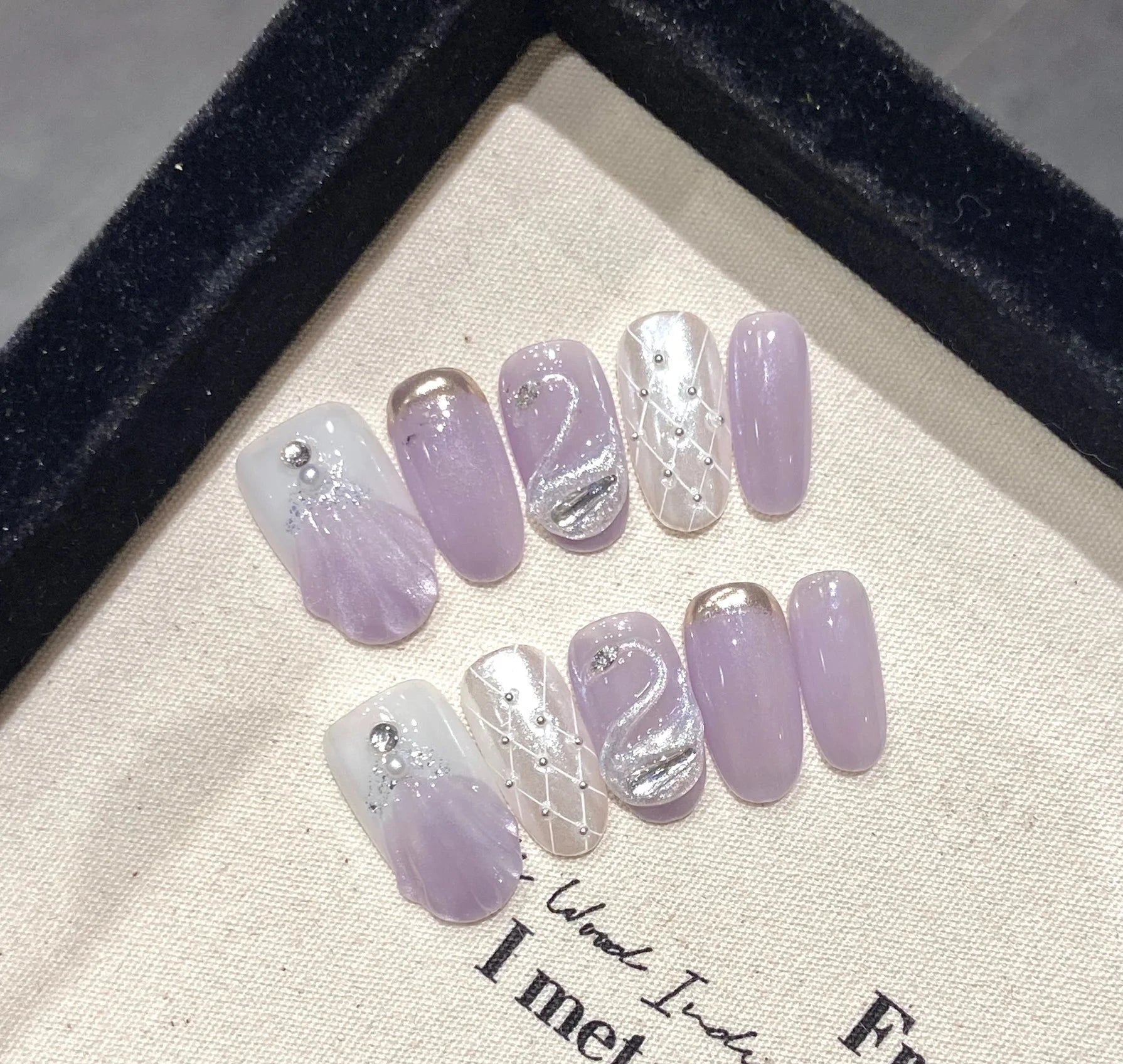 Handmade Press on Nails 10pcs