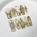 Handmade Baddie 3D Gel Press On Nail Set