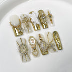 Handmade Baddie 3D Gel Press On Nail Set